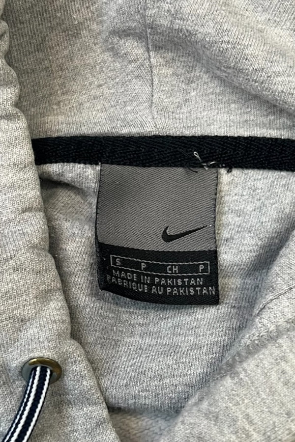 Y2K EARLY 00'S ARSENAL HOODIE SWEATSHIRT / GRAY [SIZE: S USED]