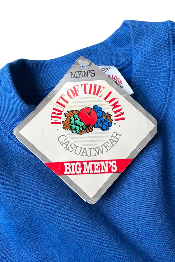 MADE IN USA 90'S SWEATSHIRT / BLUE [SIZE: 2XL DEADSTOCK/NOS]