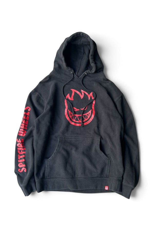 SKATEBOADING HOODIE SWEATSHIRT / BLACK [SIZE: M USED]