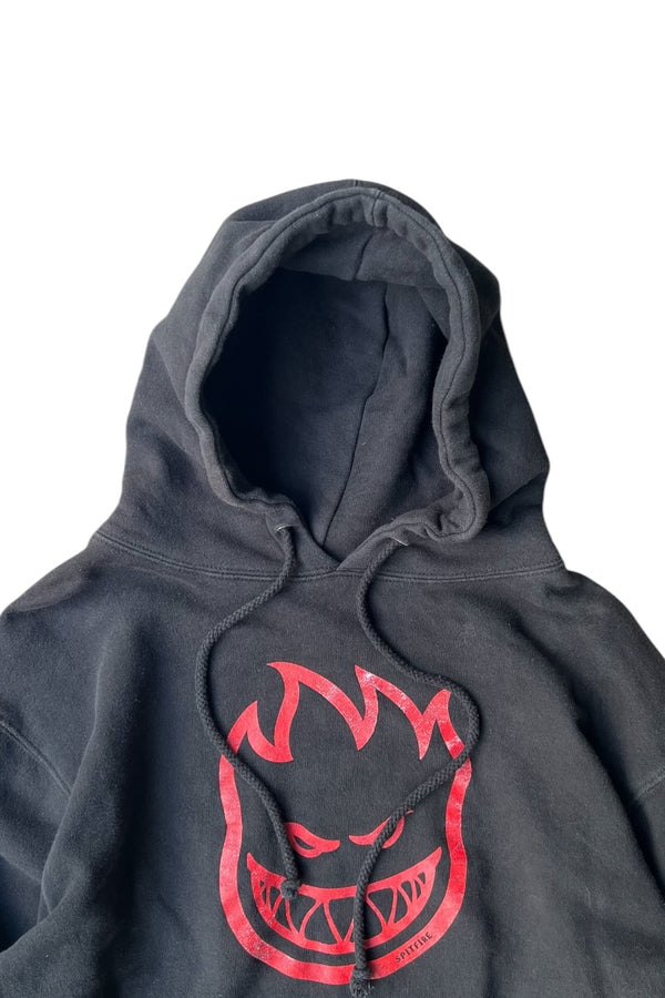 SKATEBOADING HOODIE SWEATSHIRT / BLACK [SIZE: M USED]