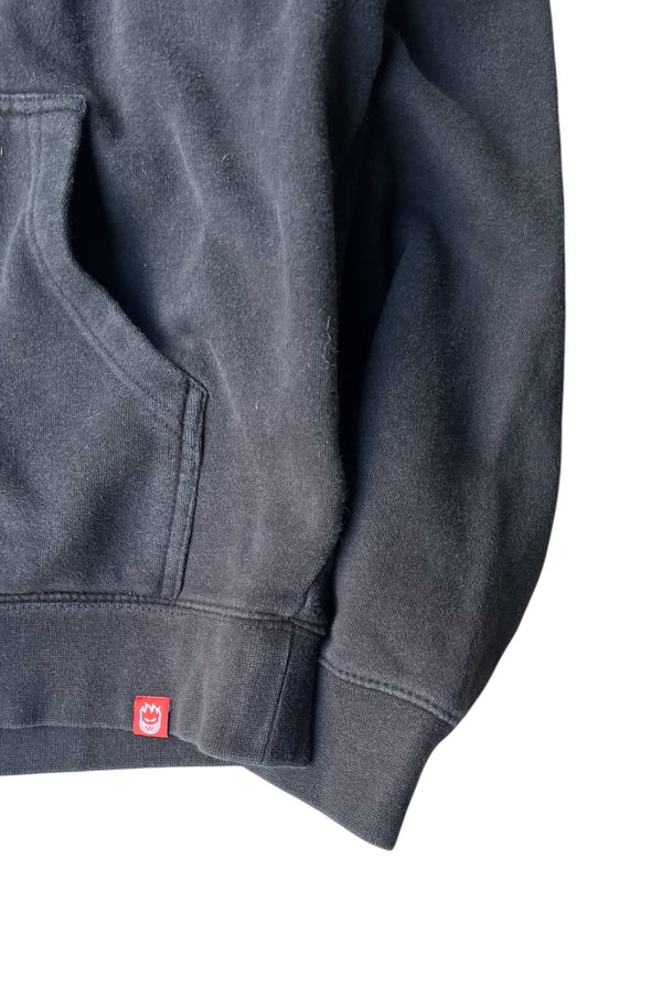 SKATEBOADING HOODIE SWEATSHIRT / BLACK [SIZE: M USED]