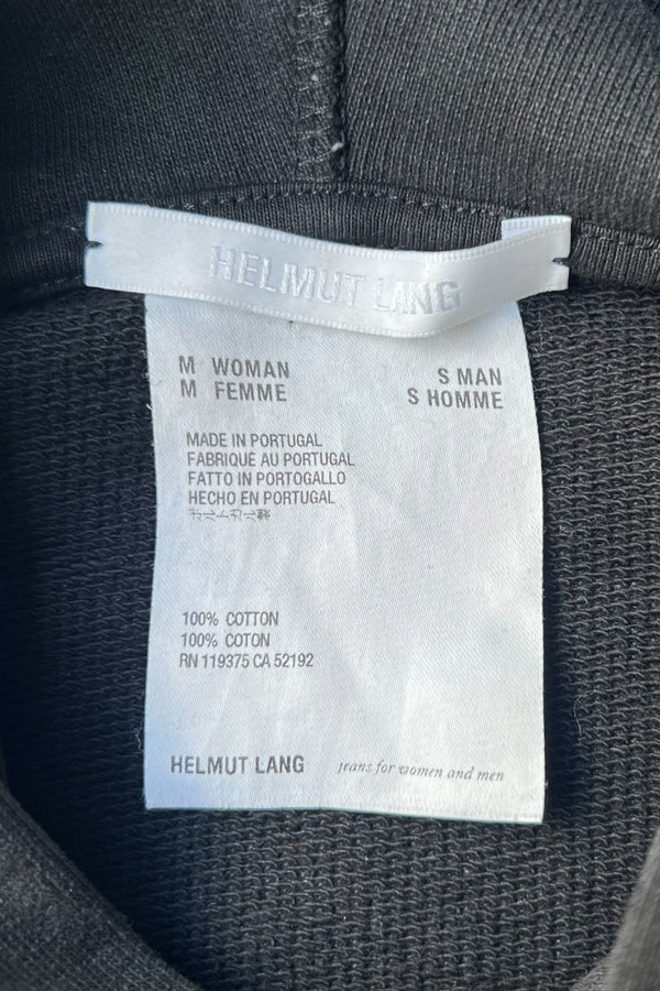HOODIE SWEATSHIRT / BLACK [SIZE: S USED]