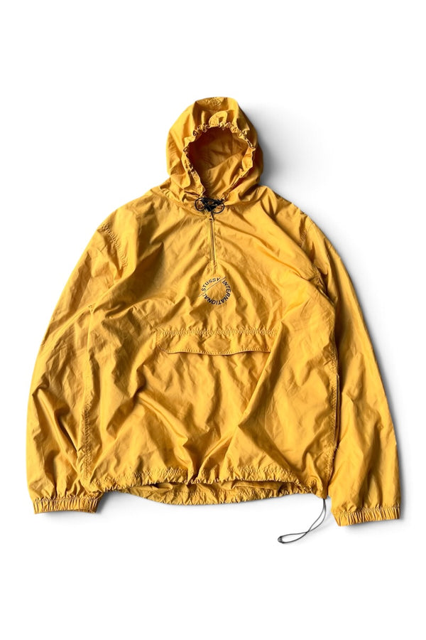 18AW PULLOVER NYLON JACKET / YELLOW [SIZE: XL USED]