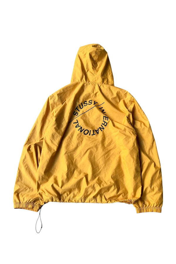 18AW PULLOVER NYLON JACKET / YELLOW [SIZE: XL USED]