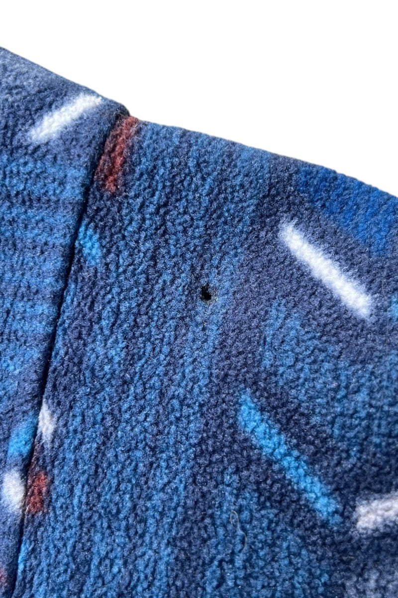 17'S SYNCHILLA SNAP-T PATTERN FLEECE JACKET / BLUE [SIZE: S USED]