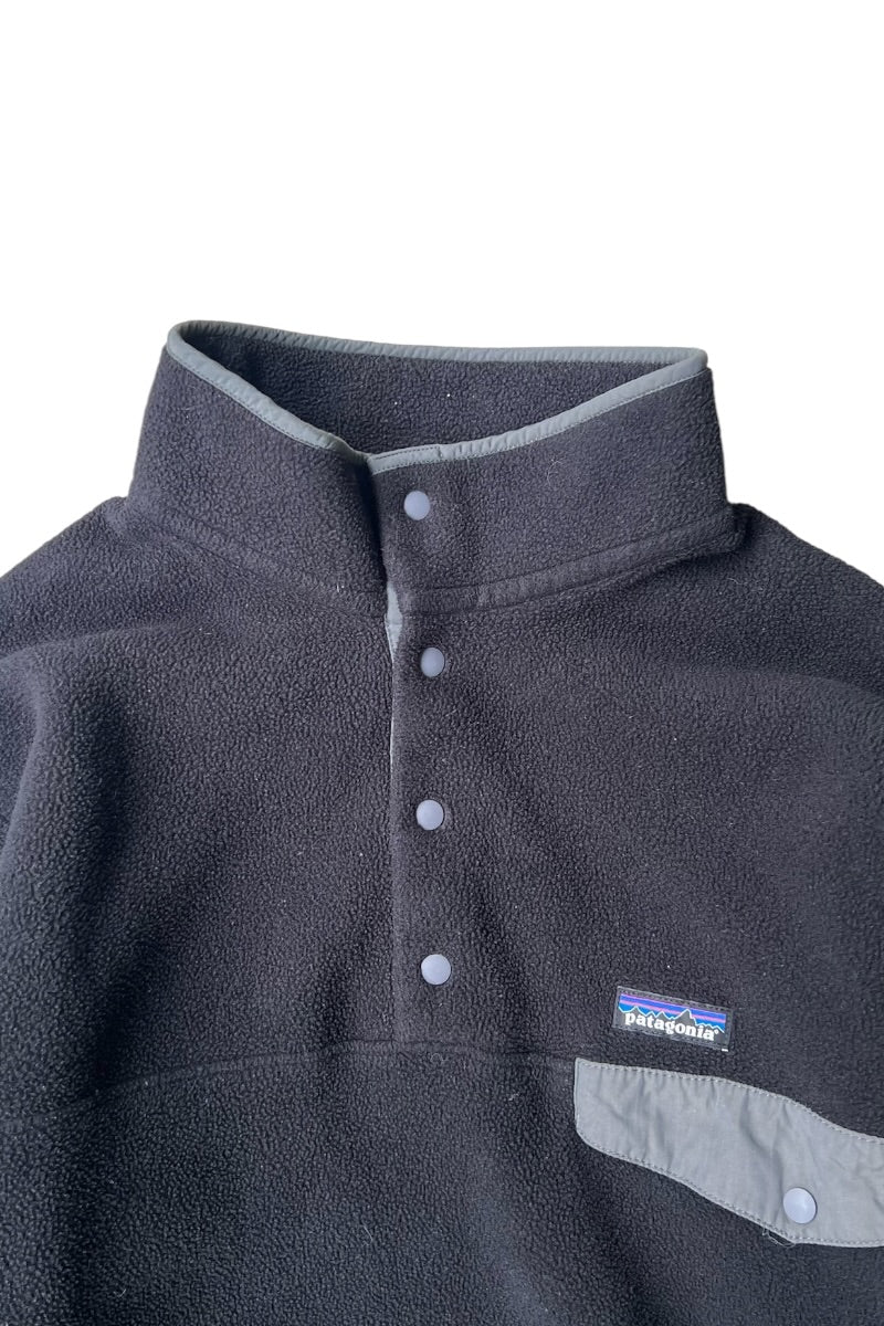 16'S SNAP-T FLEECE JACKET / BLACK [SIZE: L USED]