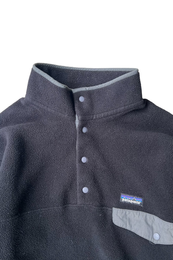 16'S SNAP-T FLEECE JACKET / BLACK [SIZE: L USED]