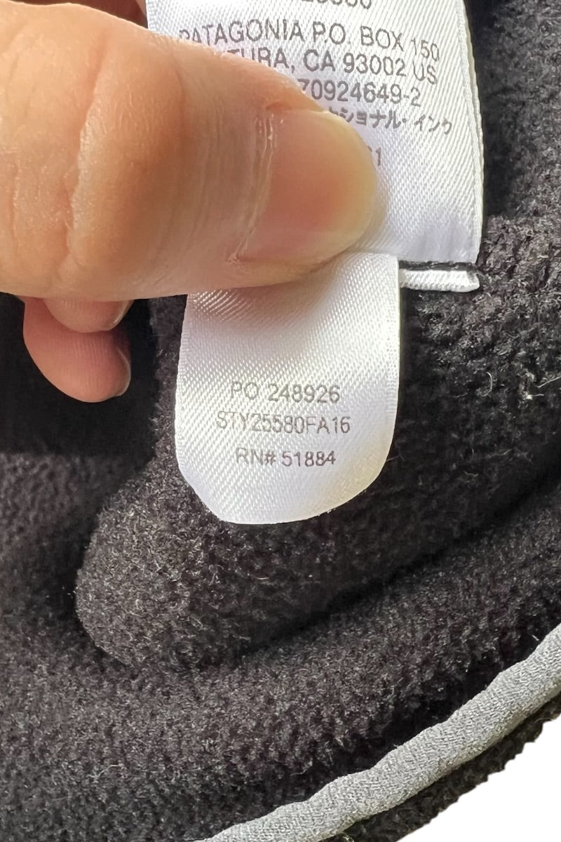 16'S SNAP-T FLEECE JACKET / BLACK [SIZE: L USED]