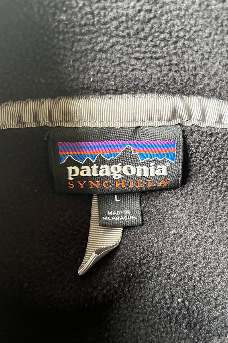 16'S SNAP-T FLEECE JACKET / BLACK [SIZE: L USED]