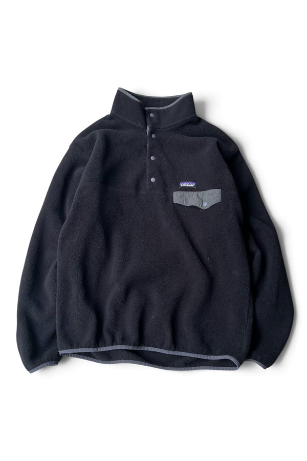 16'S SNAP-T FLEECE JACKET / BLACK [SIZE: L USED]