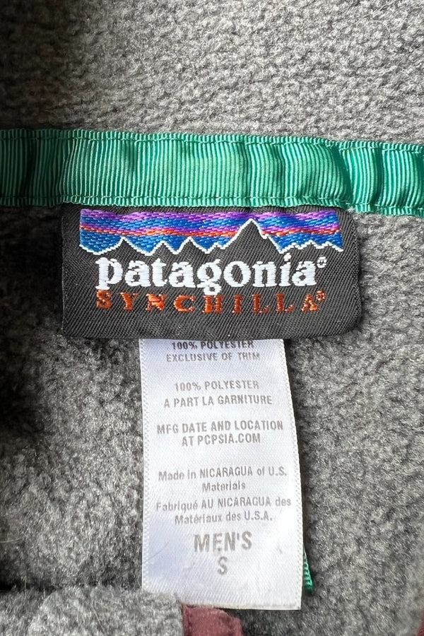 12'S SYNCHILLA SNAP-T FLEECE JACKET / GRAY [SIZE: S USED]