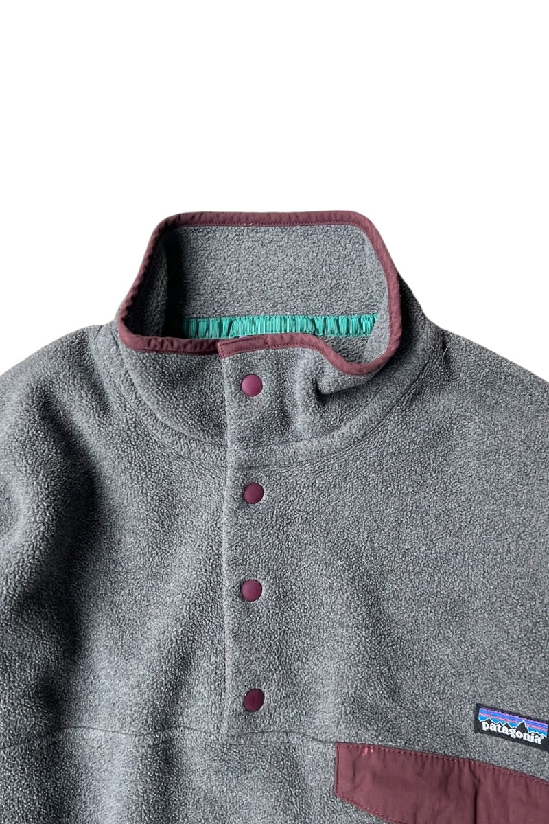 12'S SYNCHILLA SNAP-T FLEECE JACKET / GRAY [SIZE: S USED]