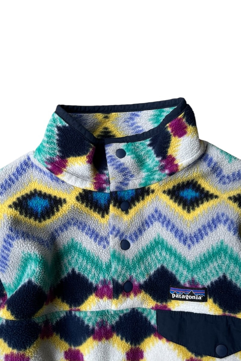 MADE IN MEXICO 16AW SNAP-T PATTERN FLEECE JACKET / PATTERN [SIZE: M USED]