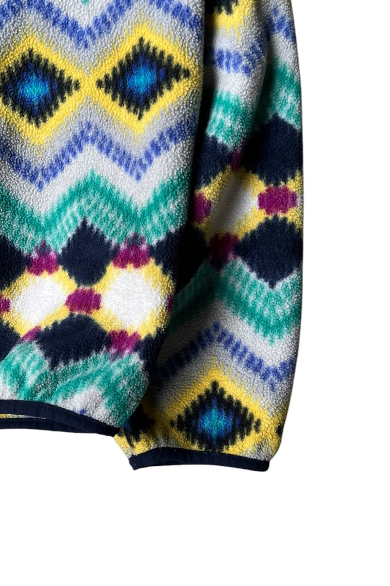 MADE IN MEXICO 16AW SNAP-T PATTERN FLEECE JACKET / PATTERN [SIZE: M USED]