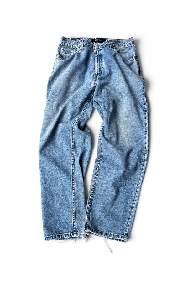 MADE IN USA 98'S SILVER TAB LOOSE DENIM PANT / INDIGO [SIZE: 33 USED]