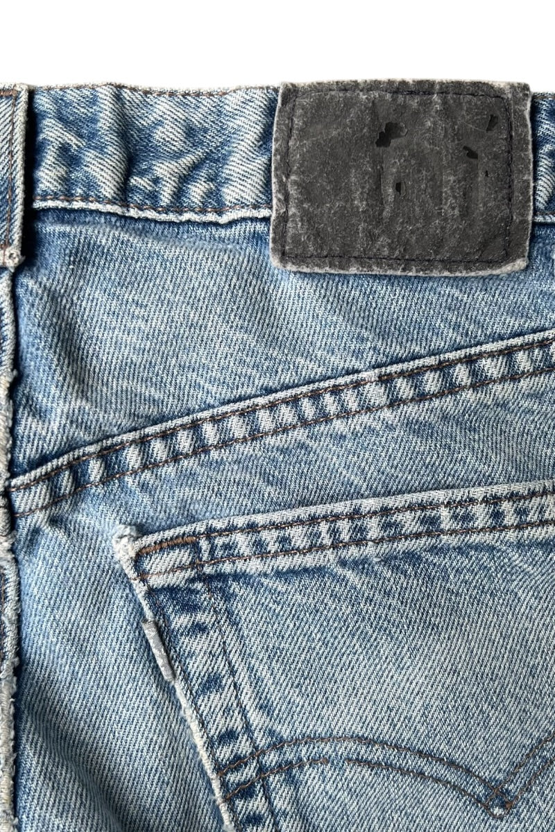MADE IN USA 98'S SILVER TAB LOOSE DENIM PANT / INDIGO [SIZE: 33 USED]