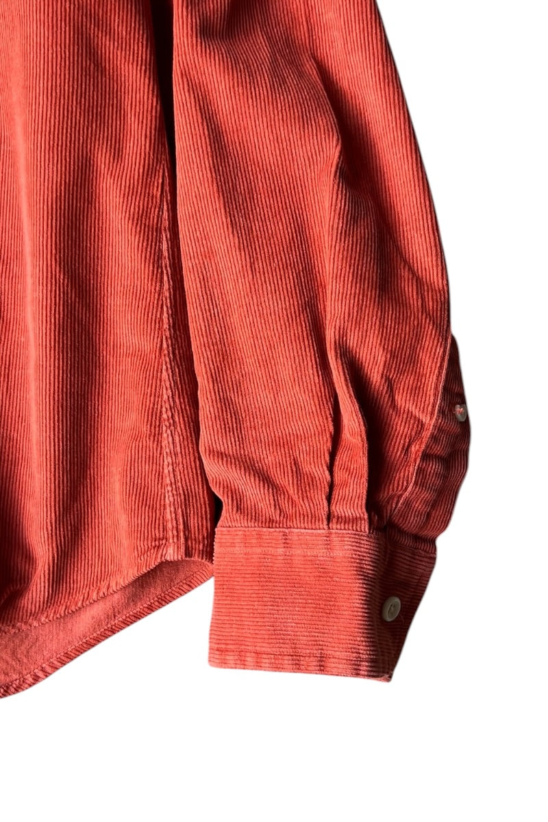 90'S L/S CORDUROY SHIRT / PINK [SIZE: L USED]