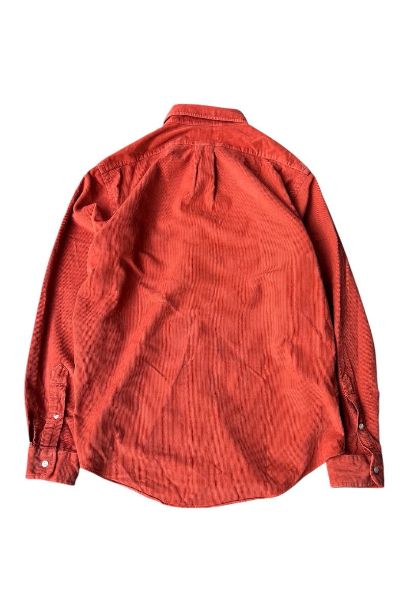 90'S L/S CORDUROY SHIRT / PINK [SIZE: L USED]