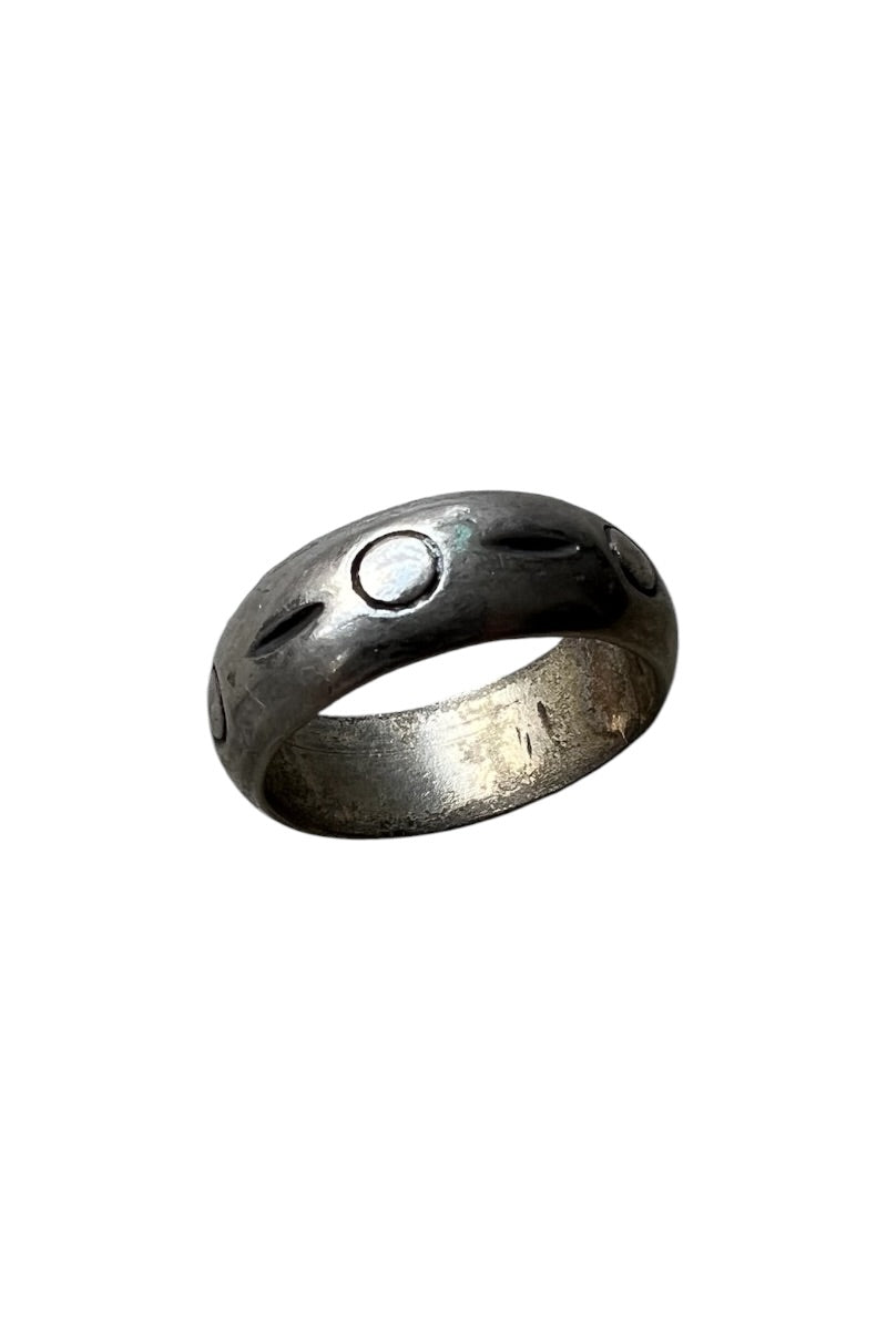 925 SILVER RING / SILVER [SIZE: 13号相当 USED]