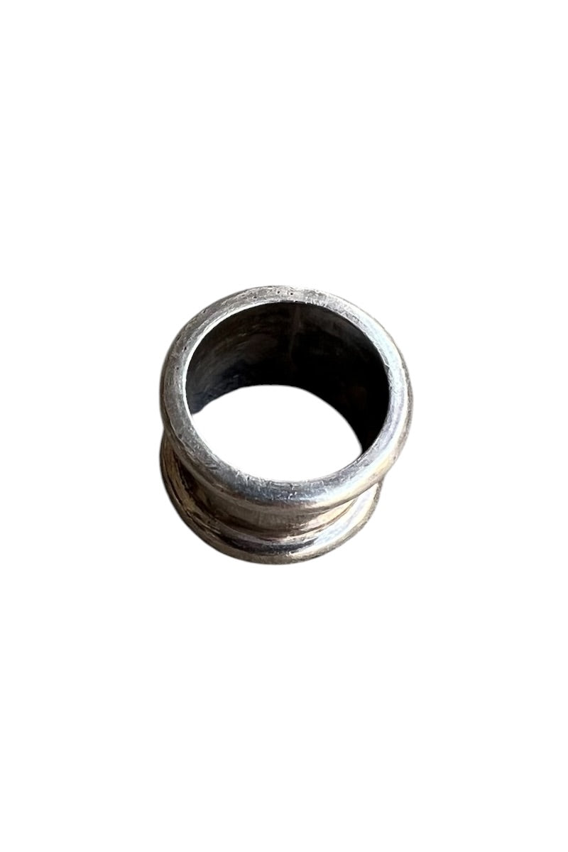 925 SILVER RING / SILVER [SIZE: 10号相当 USED]