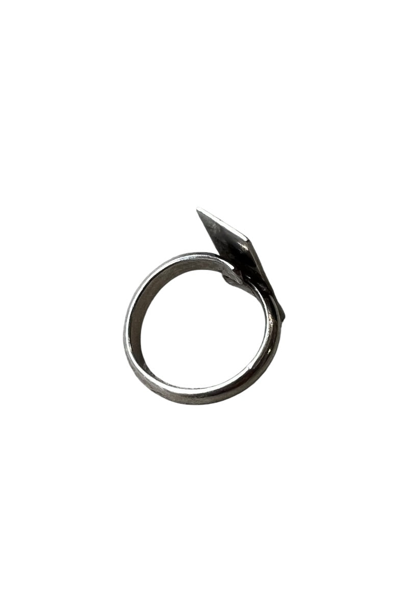 925 SILVER RING / SILVER [SIZE: 18号相当 USED]