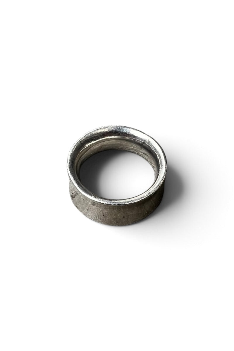 925 SILVER RING / SILVER [SIZE: 10号相当 USED]