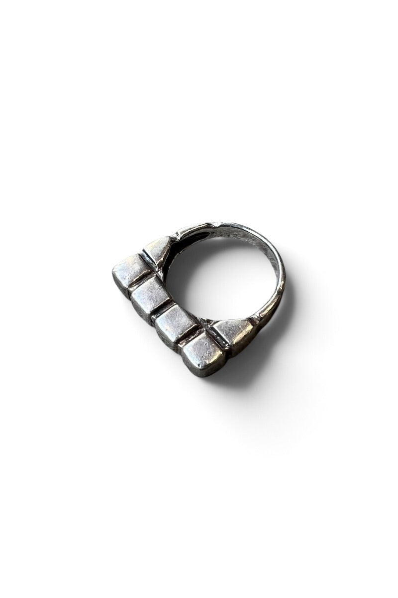 925 SILVER RING / SILVER [SIZE: 11号相当 USED]