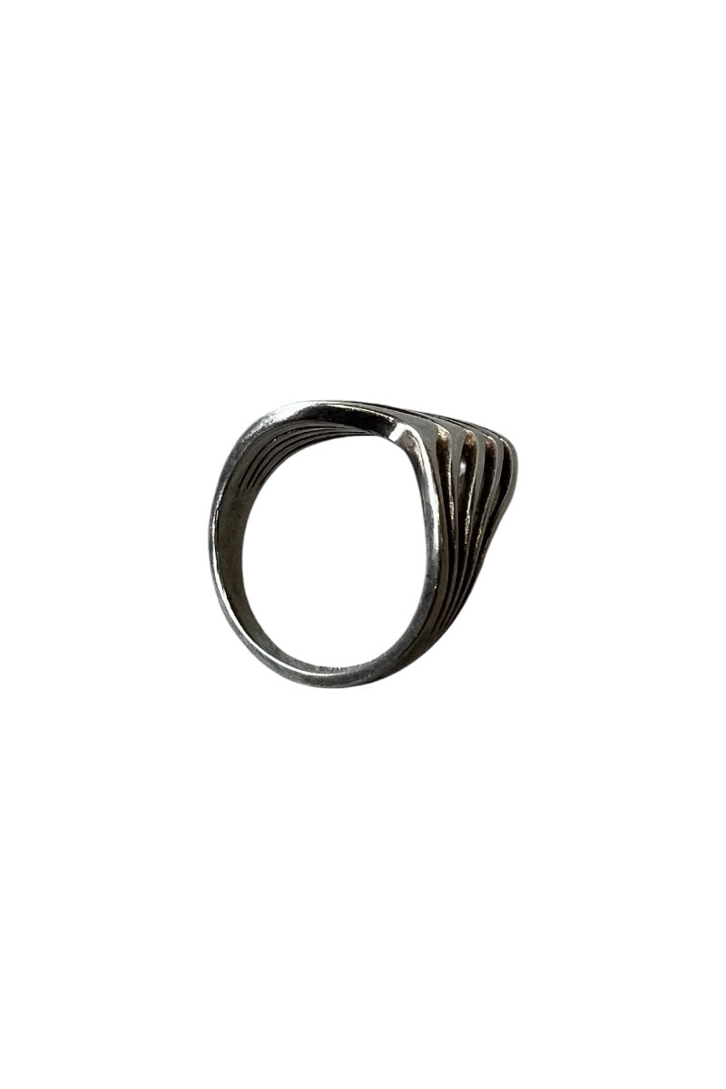 925 SILVER RING / SILVER [SIZE: 15号相当 USED]