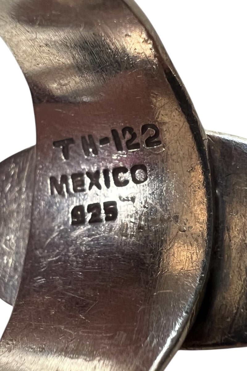 MADE IN MEXICO 925 SILVER RING / SILVER [SIZE: 19号相当 USED]