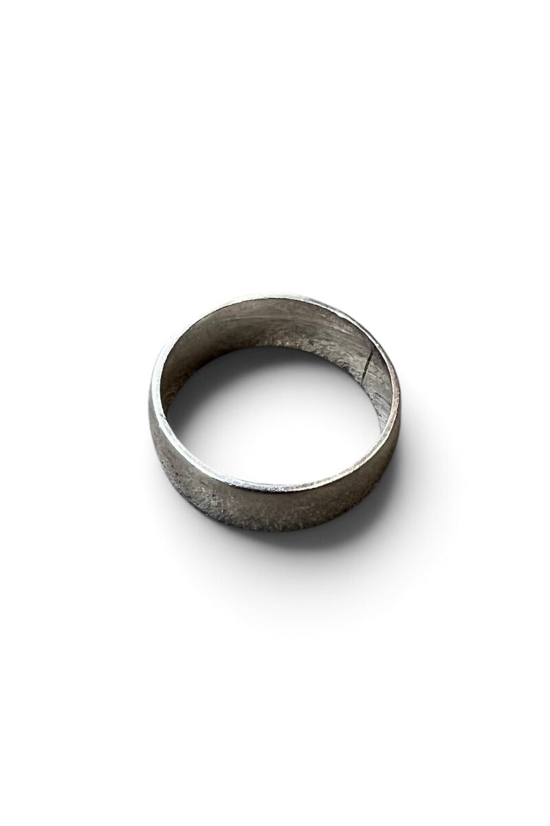 925 SILVER RING / SILVER [SIZE: 21号相当 USED]