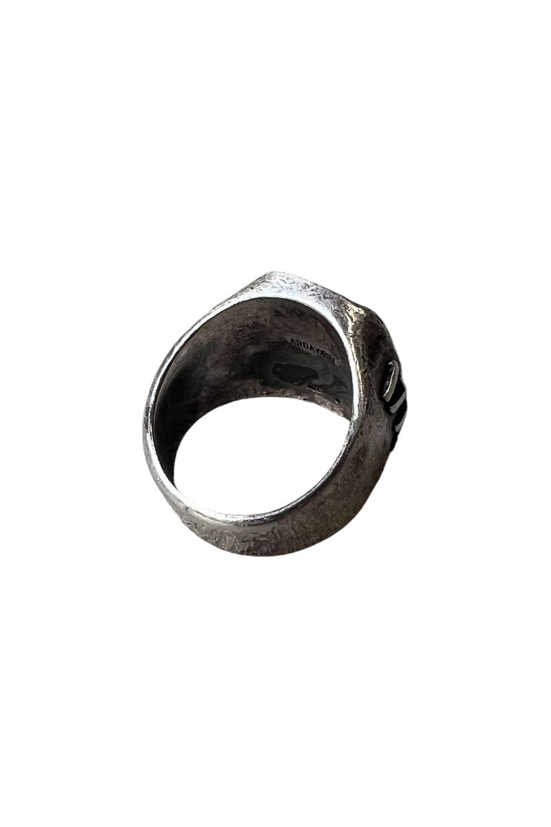 925 SILVER RING / SILVER [SIZE: 20.5号相当 USED]