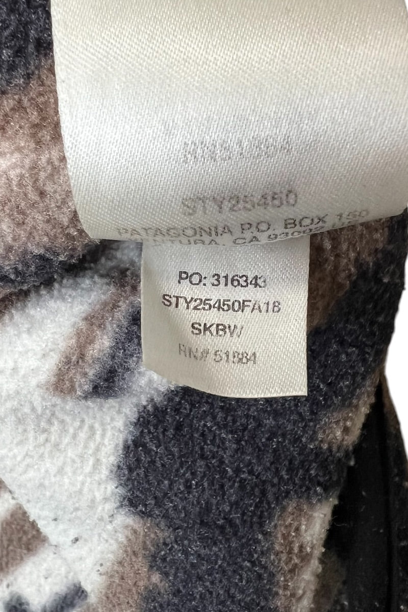 18AW T-SNAP PATTERN FLEECE JACKET / BEIGE [SIZE: M USED]
