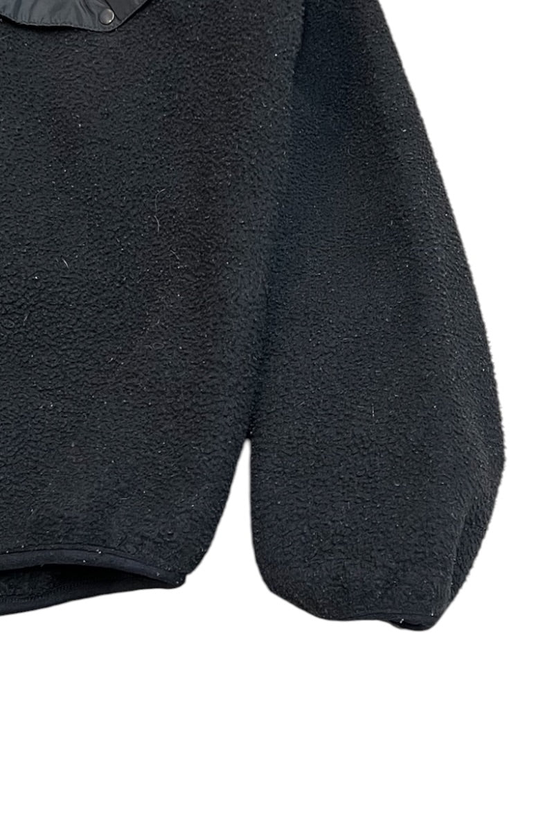 MADE IN USA 90'S SNAP-T FLEECE JACKET / BLACK [SIZE: M USED]