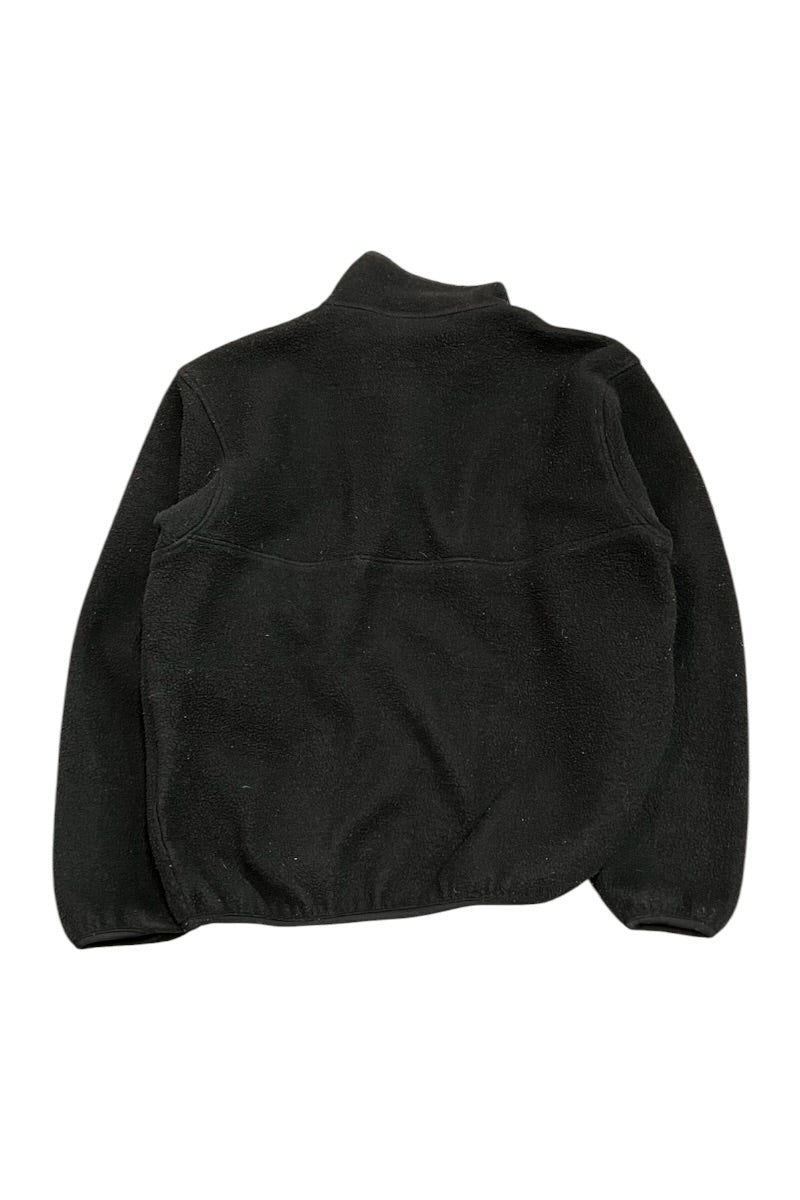 MADE IN USA 90'S SNAP-T FLEECE JACKET / BLACK [SIZE: M USED]