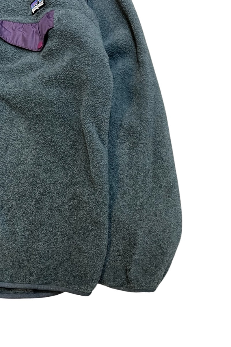 90'S SNAP-T FLEECE JACKET / OLIVE [SIZE: XL USED]