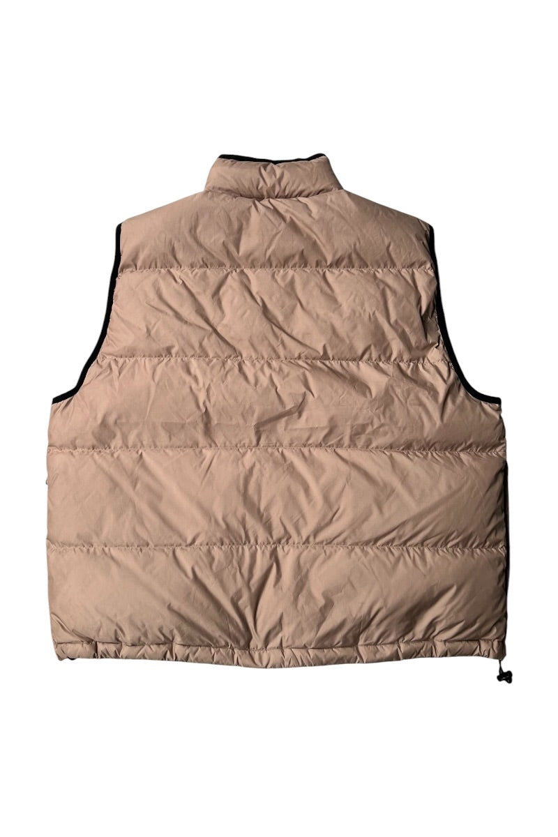 22AW DOWN ZIP VEST SAMPLE / BEIGE [SIZE: M USED]