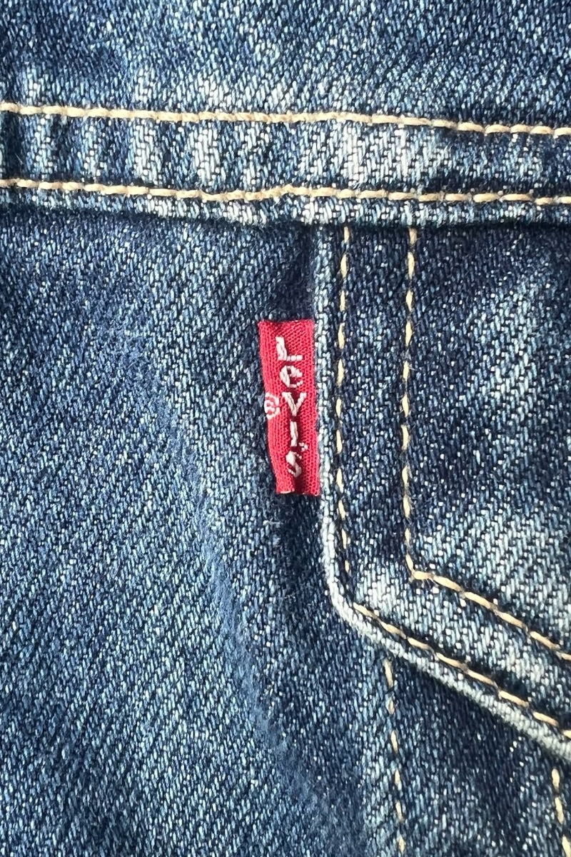 MADE IN ITALY 92'S 70503 DENIM JACKET / INDIGO [SIZE: XL USED]