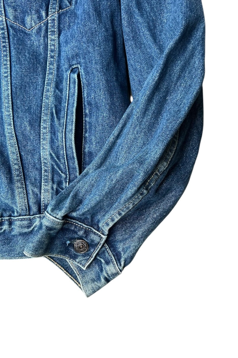 MADE IN ITALY 92'S 70503 DENIM JACKET / INDIGO [SIZE: XL USED]