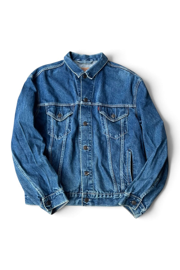 MADE IN ITALY 92'S 70503 DENIM JACKET / INDIGO [SIZE: XL USED]