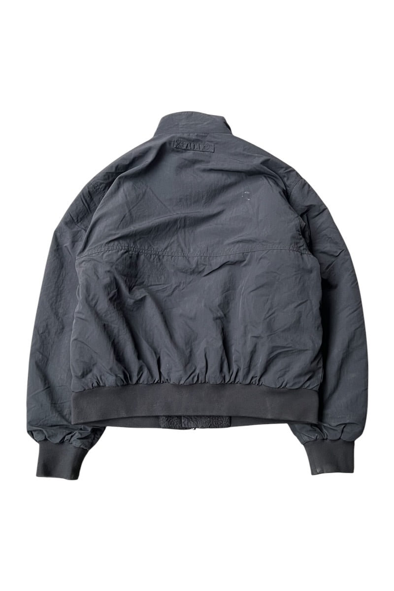 NYLON FLEECE LINNER ZIP JACKET / BLACK [SIZE: S USED]