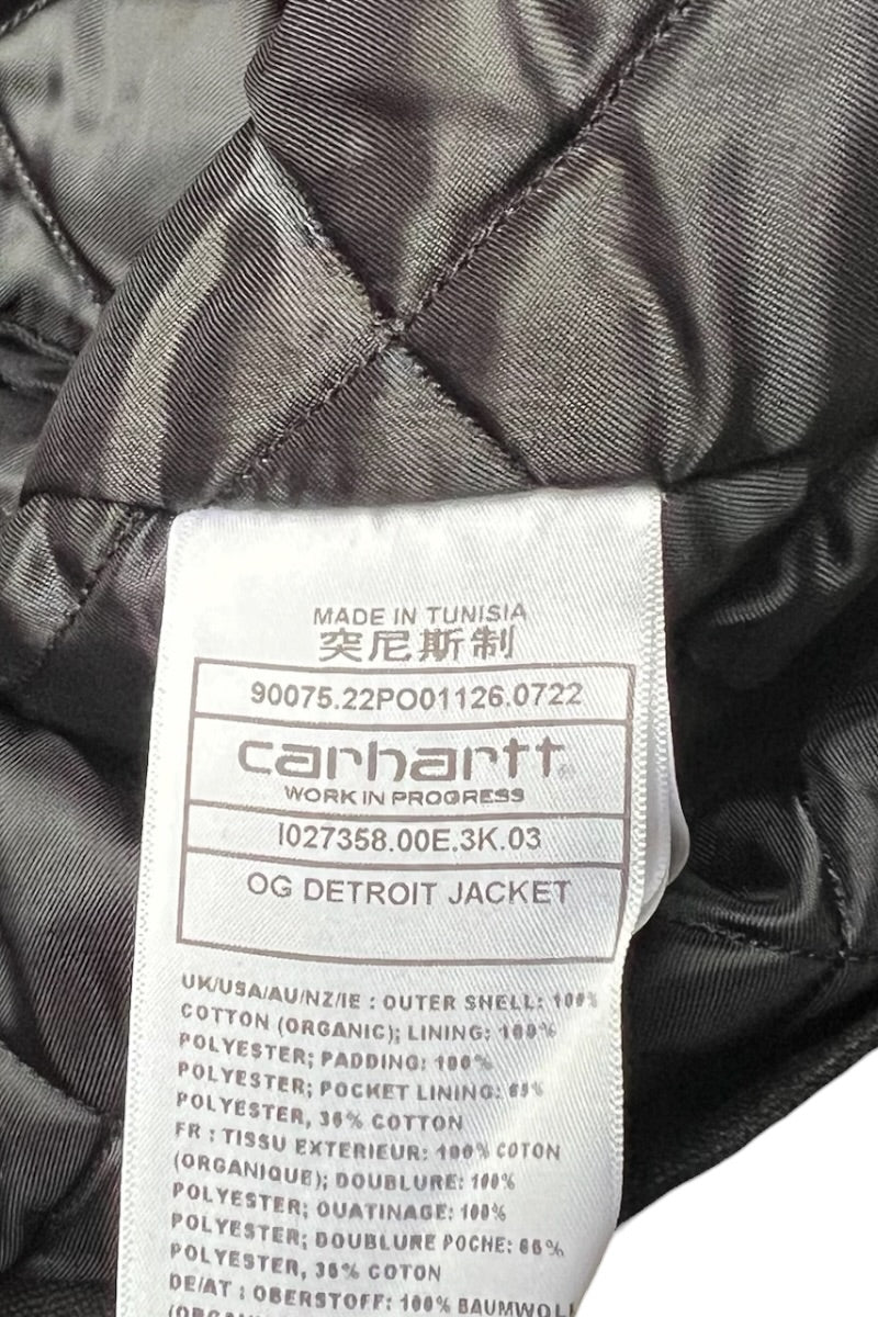 22'S DUCK DETROIT JACKET / BLACK [SIZE: S USED]