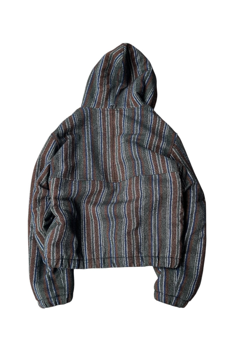 21AW ZIP HOODIE JACKET / STRIPE [SIZE: XL USED]