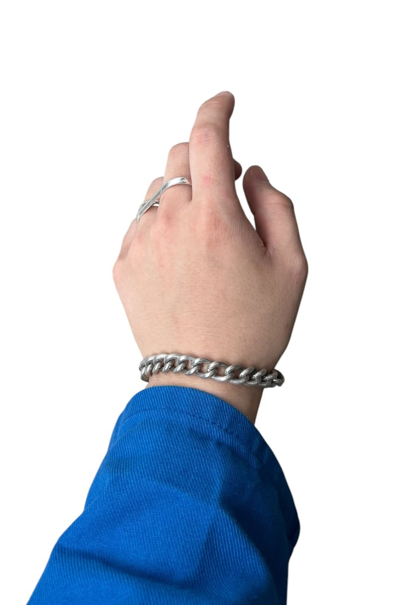 925 SILVER BRACELET / SILVER [SIZE: ONE SIZE USED]