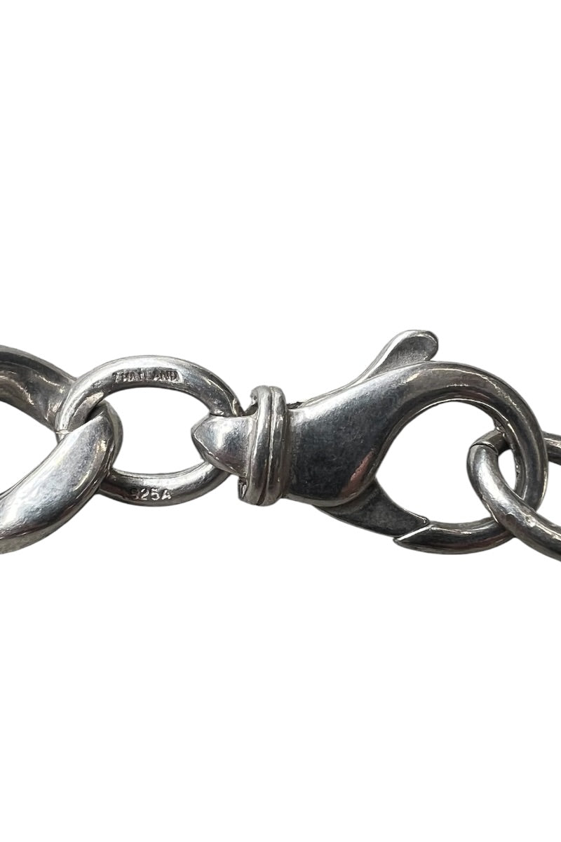 925 SILVER ID BRACELET / SILVER [SIZE: ONE SIZE USED]