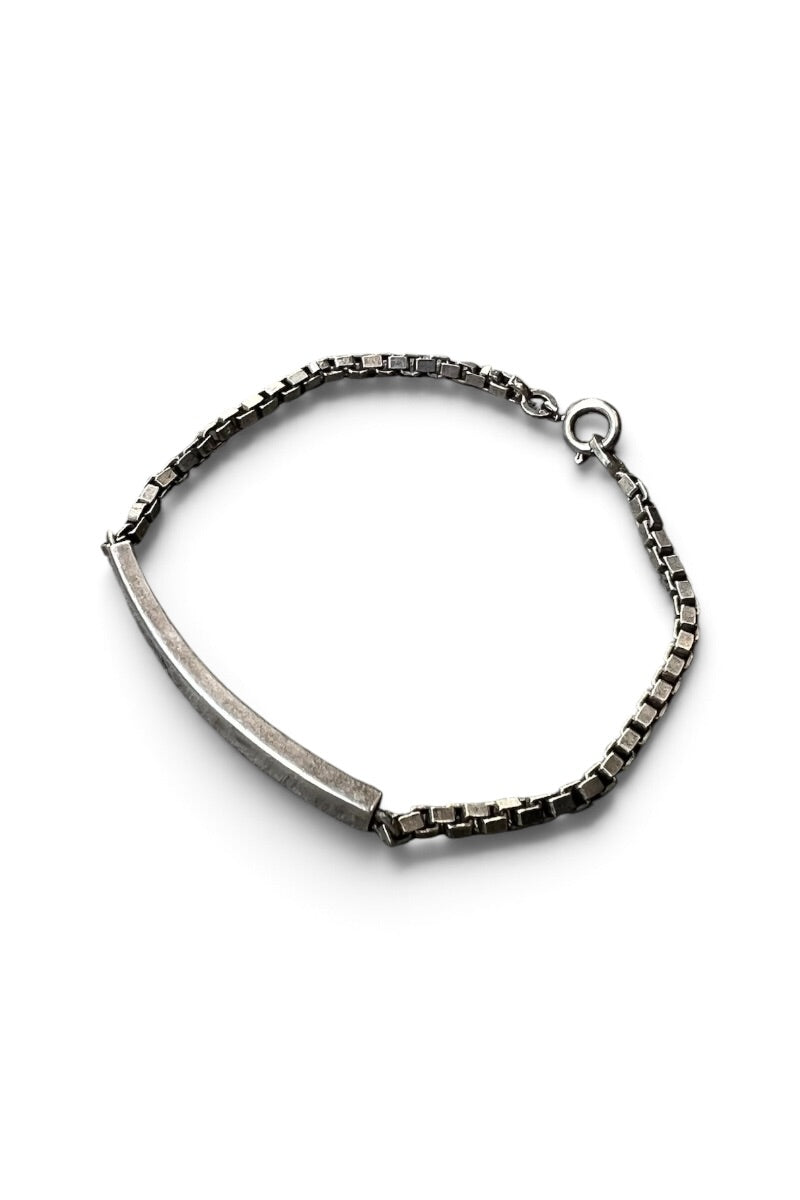 MADE IN ITALY 925 SILVER BRACELET / SILVER [SIZE: ONE SIZE USED]