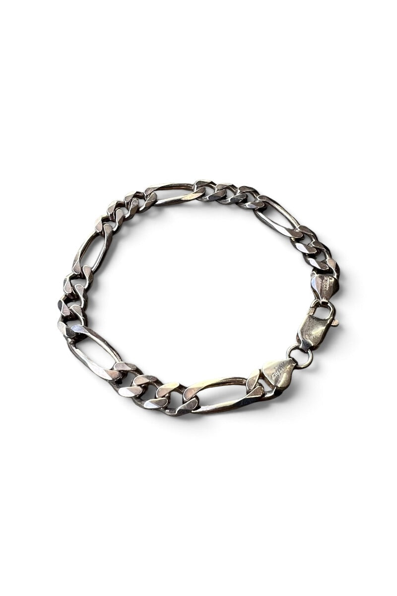 MADE IN ITALY 925 SILVER BRACELET / SILVER [SIZE: ONE SIZE USED]