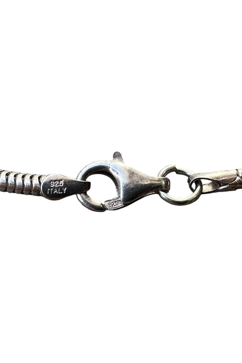 925 SILVER SNAKE CHAIN BRACELET / SILVER [SIZE: ONE SIZE USED]
