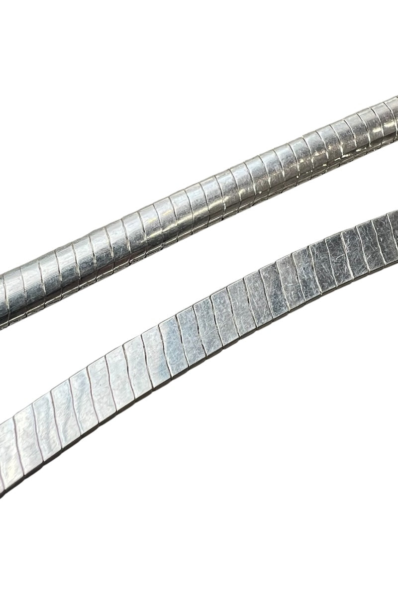 925 SILVER SNAKE CHAIN NECKLACE / SILVER [SIZE: ONE SIZE USED]