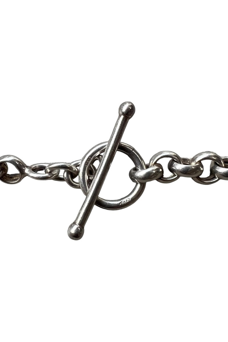 925 SILVER NECKLACE T-BAR / SILVER [SIZE: ONE SIZE USED]