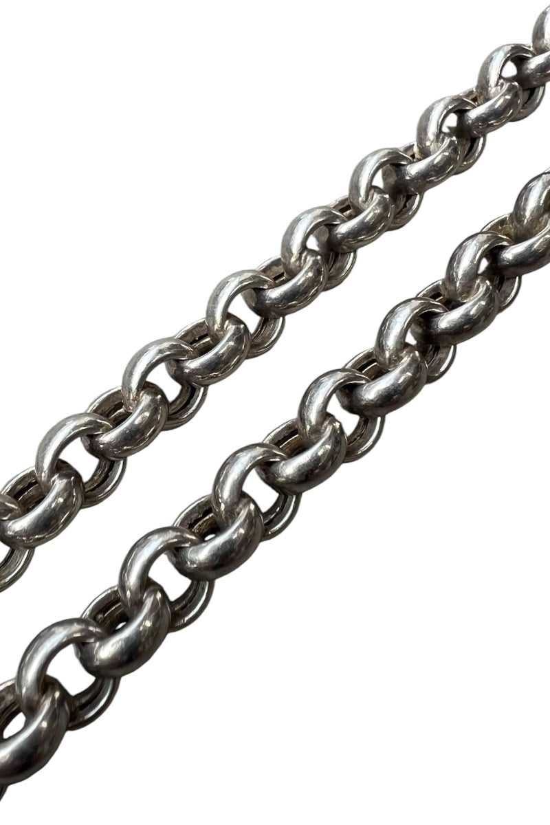 925 SILVER NECKLACE T-BAR / SILVER [SIZE: ONE SIZE USED]
